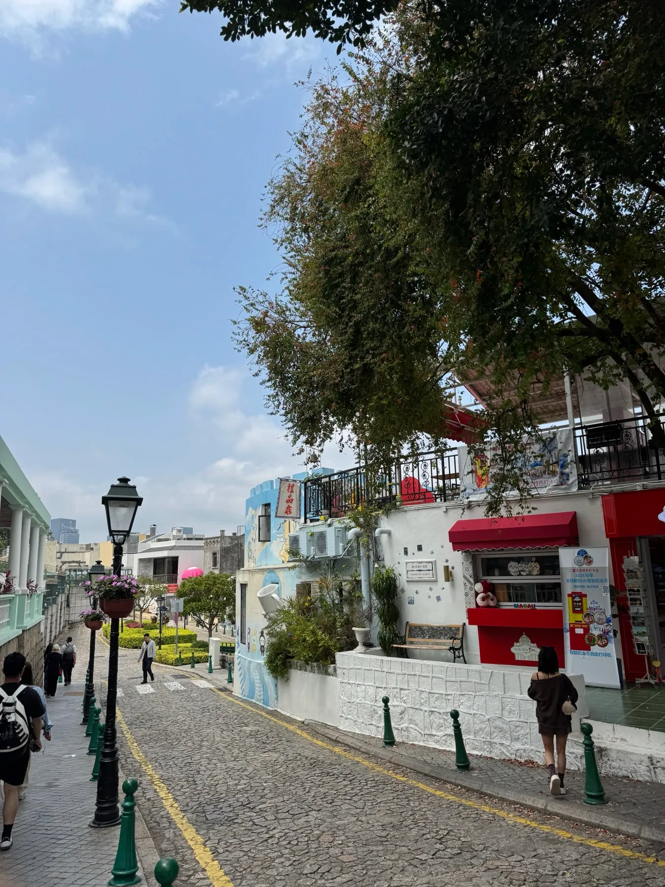 Taipa Food Street로 가는
길