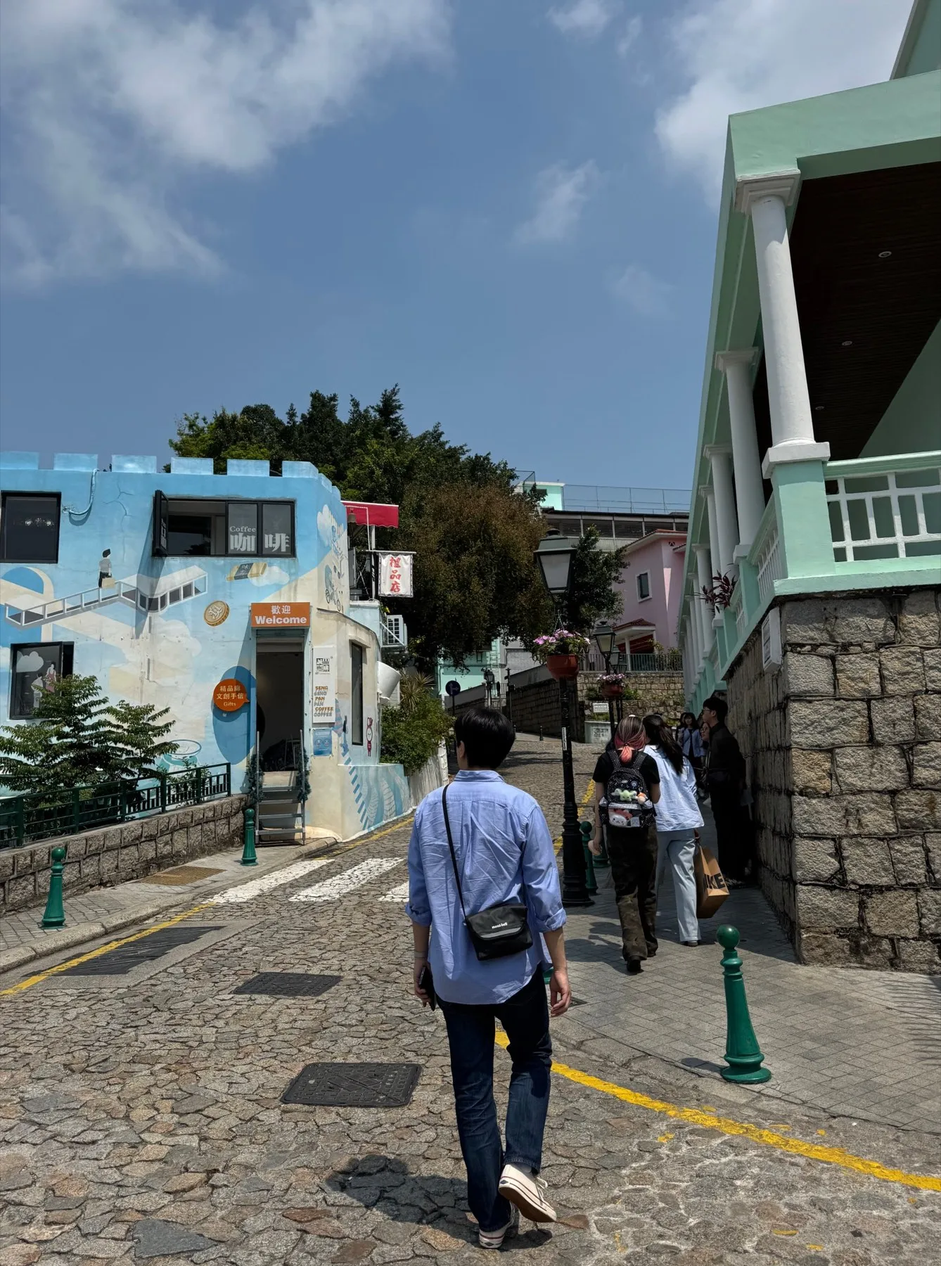 Taipa Food Street로 가는
길